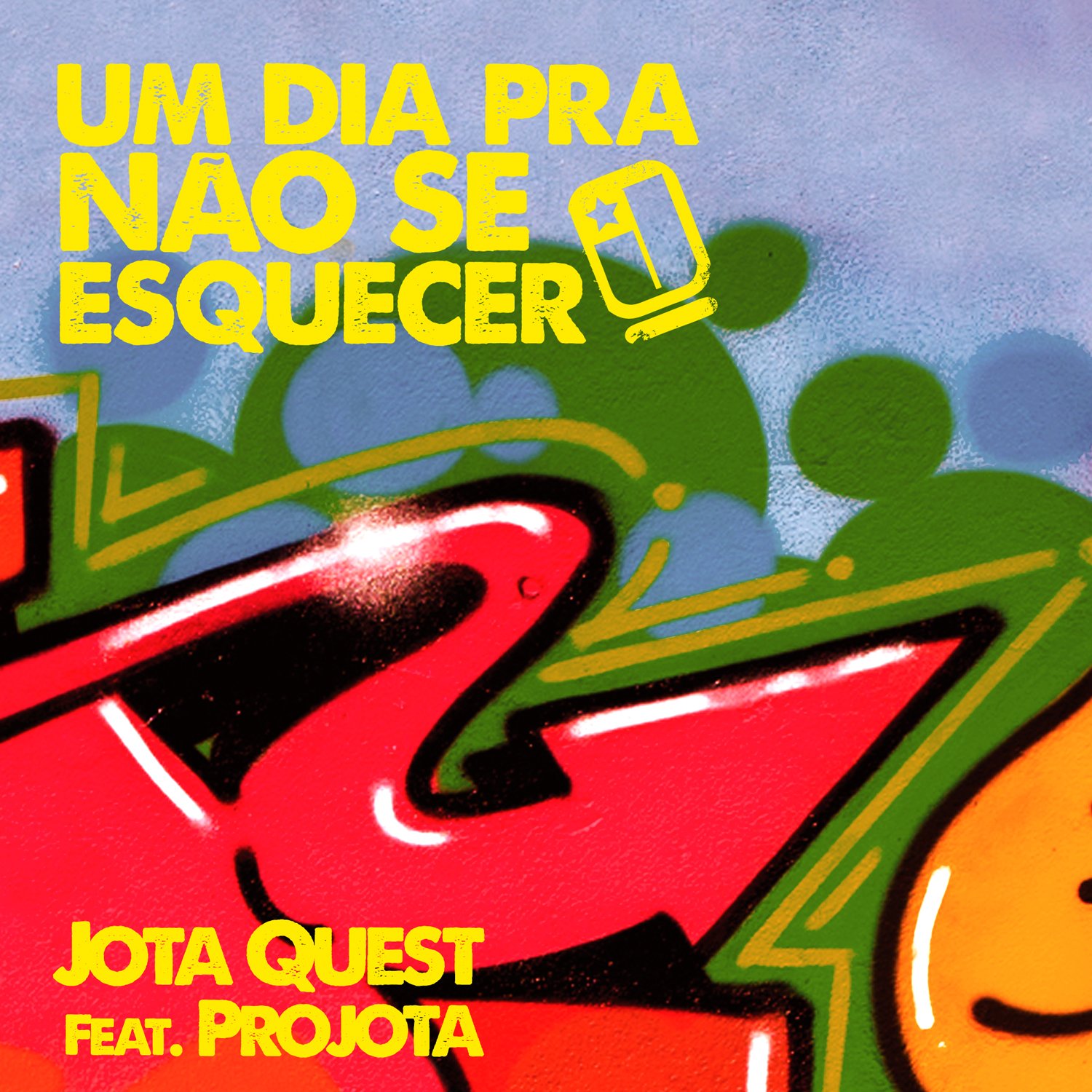 capa - Jota Quest - UmDiaPraNaoSeEsquecer (single)